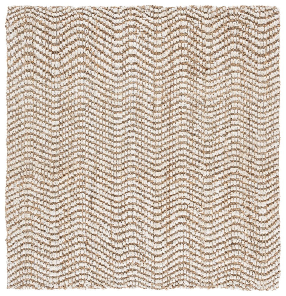 Safavieh Natural Fiber Runner Area Rug - Handwoven Jute Elegance From India For Stylish Home Décor Upgrade Natural ,Bleach Jute Nf273a-6r
