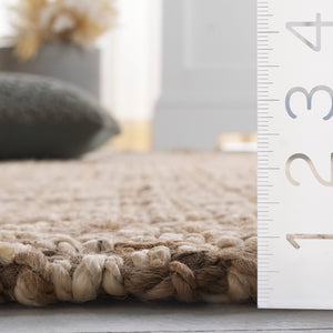 Safavieh Natural Handwoven Jute Runner Rug – Luxurious, Durable, And Stylish Addition To Any Home Décor Natural ,Bleach Jute Nf274a-5