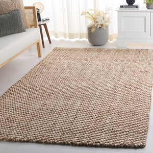 Safavieh Natural Jute Area Rug – Handcrafted 4' X 6' Timeless Elegance For A Cozy Home Décor Upgrade Natural ,Bleach Jute Nf274a-9