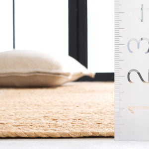 Safavieh Natural Fiber Hand-woven Area Rug – Eco-friendly Jute, Elegant Design For Modern Living Spaces Natural Jute Pile Nf358a-3