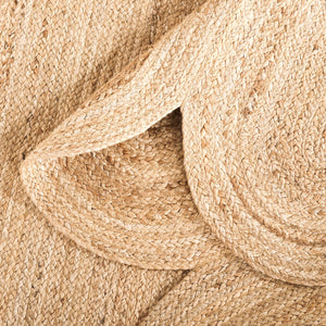 Safavieh Natural Hand-woven Jute Area Rug - Elegant 8’ X 10’ Contemporary Design For Cozy Living Spaces Natural Jute Pile Nf358a-28