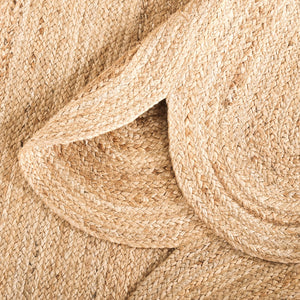 Safavieh Natural Fiber Hand-woven Area Rug – Eco-friendly Jute, Elegant Design For Modern Living Spaces Natural Jute Pile Nf358a-3