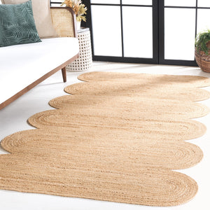 Safavieh Natural Fiber Hand-woven Area Rug – Eco-friendly Jute, Elegant Design For Modern Living Spaces Natural Jute Pile Nf358a-3