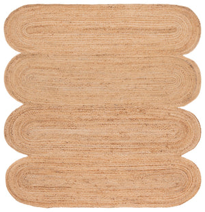 Safavieh Natural Fiber Hand-woven Area Rug – Eco-friendly Jute, Elegant Design For Modern Living Spaces Natural Jute Pile Nf358a-3