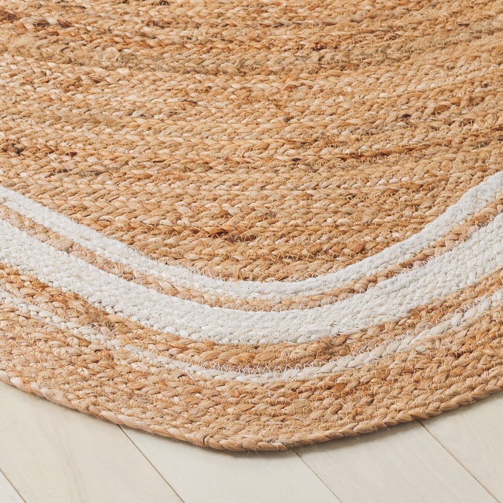 Safavieh Natural Fiber 359a Square Rug - 6' X 6' Jute Pile In Natural Bleach Color For Eco-friendly Decor Natural ,Bleach Jute Pile Nf359a-66s