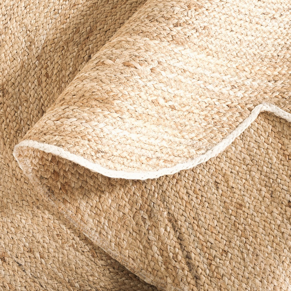 Safavieh Natural Hand Woven Jute Area Rug - Elegant Eco-friendly Design For Modern Living Spaces, 3x5 Feet Natural Jute Pile Nf361a-35s