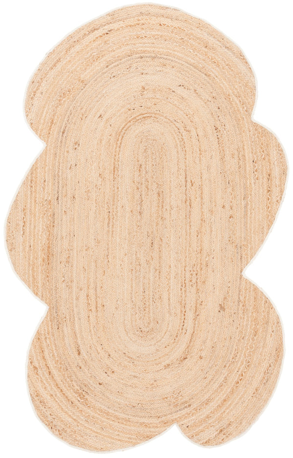 Safavieh Natural Hand Woven Jute Area Rug - Elegant Eco-friendly Design For Modern Living Spaces, 3x5 Feet Natural Jute Pile Nf361a-35s