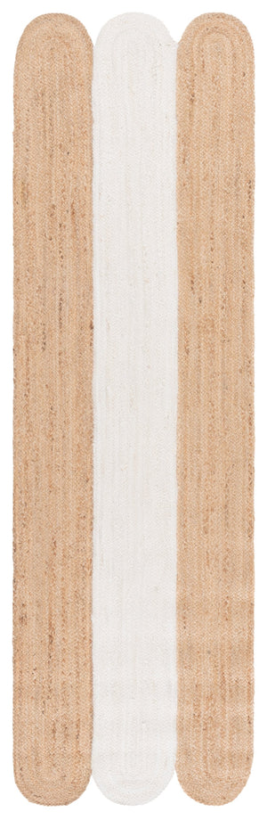 Safavieh Natural Handwoven Jute Area Rug - Unique Artisan Quality, Eco-friendly Design For Elegant Spaces Natural ,Bleach Jute Pile Nf362a-6sq