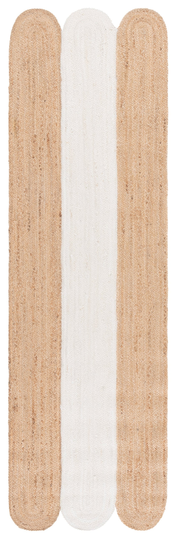 Safavieh Natural Handwoven Jute Area Rug - Unique Artisan Quality, Eco-friendly Design For Elegant Spaces Natural ,Bleach Jute Pile Nf362a-6sq