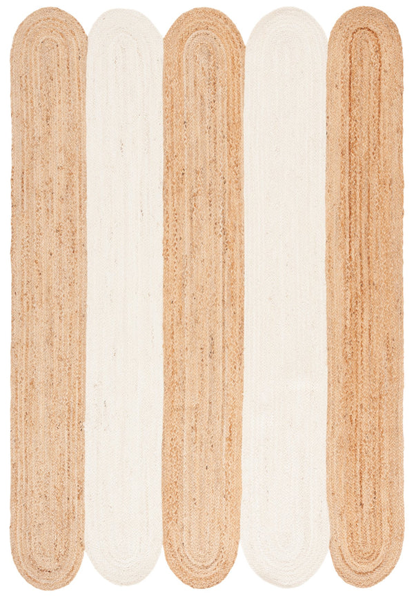 Safavieh Natural Handwoven Jute Area Rug - Unique Artisan Quality, Eco-friendly Design For Elegant Spaces Natural ,Bleach Jute Pile Nf362a-6sq