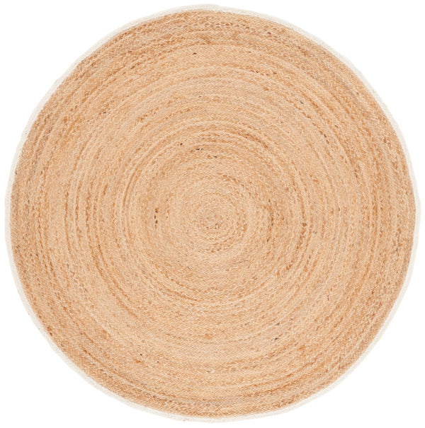 Safavieh Natural Hand Woven Jute Area Rug From India - Contemporary Style For Timeless Home Decor Appeal Natural Jute Pile Nf366a-3r