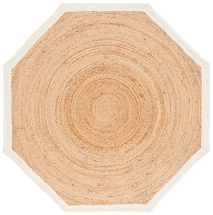 Safavieh Natural Handwoven Jute Area Rug - Elegant And Functional Home Décor For Modern Spaces, 1/8 Inch Thick Natural ,Bleach Jute Pile Nf367a-33s