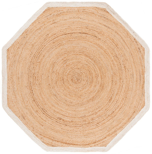 Safavieh Natural Handwoven Jute Area Rug - Elegant And Functional Home Décor For Modern Spaces, 1/8 Inch Thick Natural ,Bleach Jute Pile Nf367a-33s