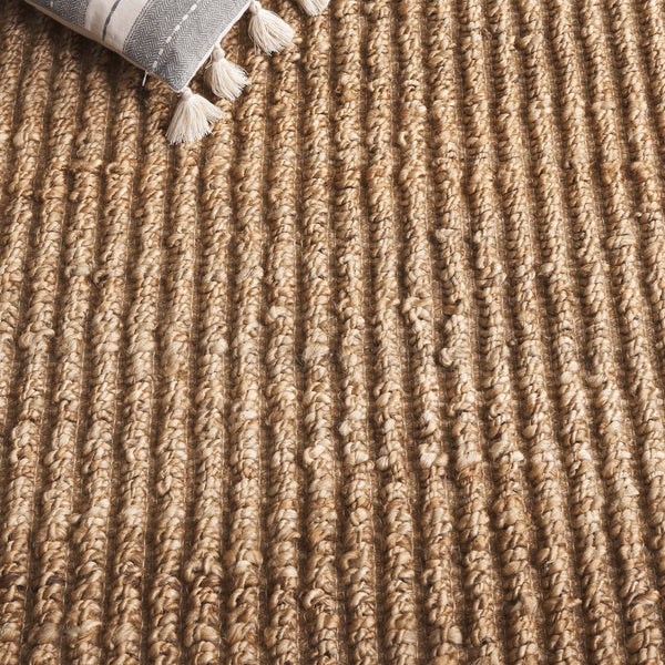 Safavieh Natural Hand-woven Jute & Cotton Area Rug - 5x8 Ft, Eco-friendly, Contemporary Style For Home Decor Natural 90% Jute,10% Recycled Cotton Nf371a-5