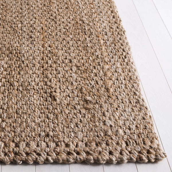 Safavieh Natural Hand Woven Jute Runner Rug - Elegant Sustainable Home Décor For Hallway & Living Spaces Natural Jute Pile Nf402a-5