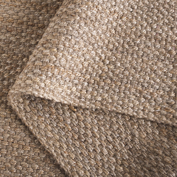 Safavieh Natural Hand Woven Jute Runner Rug - Elegant Sustainable Home Décor For Hallway & Living Spaces Natural Jute Pile Nf402a-5