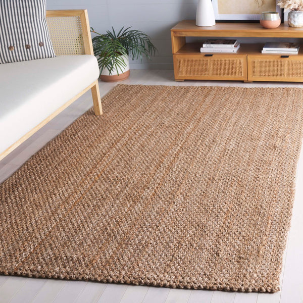 Safavieh Natural Jute Area Rug – Handwoven Eco-friendly 3x5 Feet For Contemporary Home Décor And Style Natural Jute Pile Nf402a-6