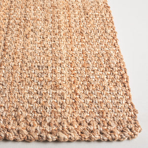 Safavieh Natural Hand Woven Jute Runner Rug - Exquisite Artisan Crafted Design For Elegant, Durable Spaces Natural Jute Pile Nf403a-5