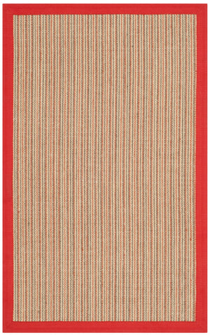 Safavieh Nf Elegant Sisal Area Rug - Earthy Tones, Durable Design, Perfect For Hallways And Narrow Spaces Rust ,Rust Sisal With Latex Nf442b-280