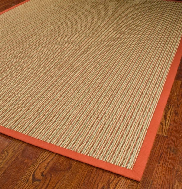 Safavieh Nf Elegant Sisal Area Rug - Earthy Tones, Durable Design, Perfect For Hallways And Narrow Spaces Rust ,Rust Sisal With Latex Nf442b-280