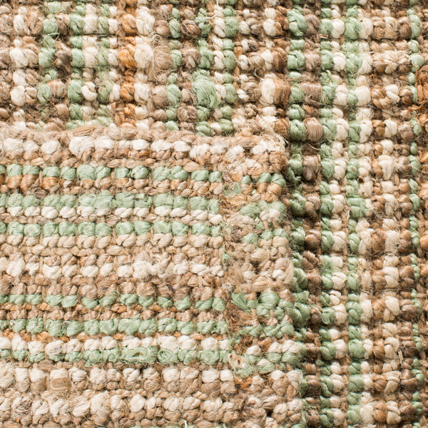 Safavieh Nf Hand-woven Jute Area Rug In Serene Sage Color – Artisan Crafted For Timeless Elegance And Comfort Sage ,Natural Jute Nf447s-4sq