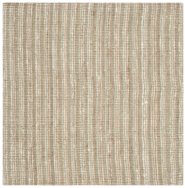 Safavieh Nf Hand-woven Jute Area Rug In Serene Sage Color – Artisan Crafted For Timeless Elegance And Comfort Sage ,Natural Jute Nf447s-4sq