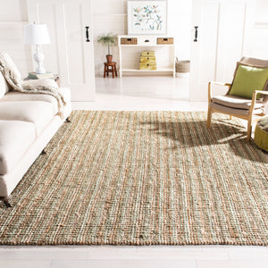 Safavieh Nf Hand-woven Jute Area Rug In Serene Sage Color – Artisan Crafted For Timeless Elegance And Comfort Sage ,Natural Jute Nf447s-4sq
