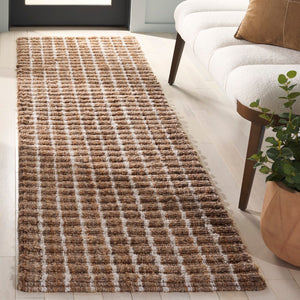 Safavieh Natural Jute Area Rug - Luxurious Contemporary Design With Earthy Elegance For Modern Spaces Natural ,Bleach Jute Nf480a-4