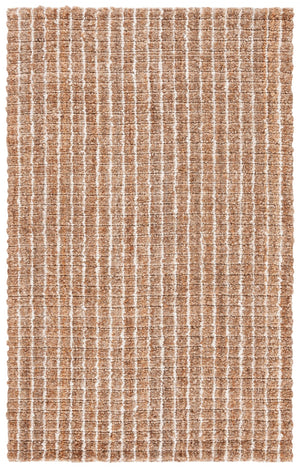 Safavieh Natural Jute Area Rug - Luxurious Contemporary Design With Earthy Elegance For Modern Spaces Natural ,Bleach Jute Nf480a-4