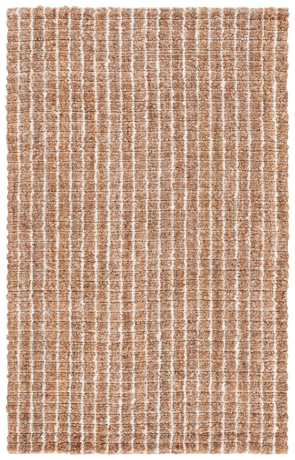 Safavieh Natural Jute Area Rug - Luxurious Contemporary Design With Earthy Elegance For Modern Spaces Natural ,Bleach Jute Nf480a-4