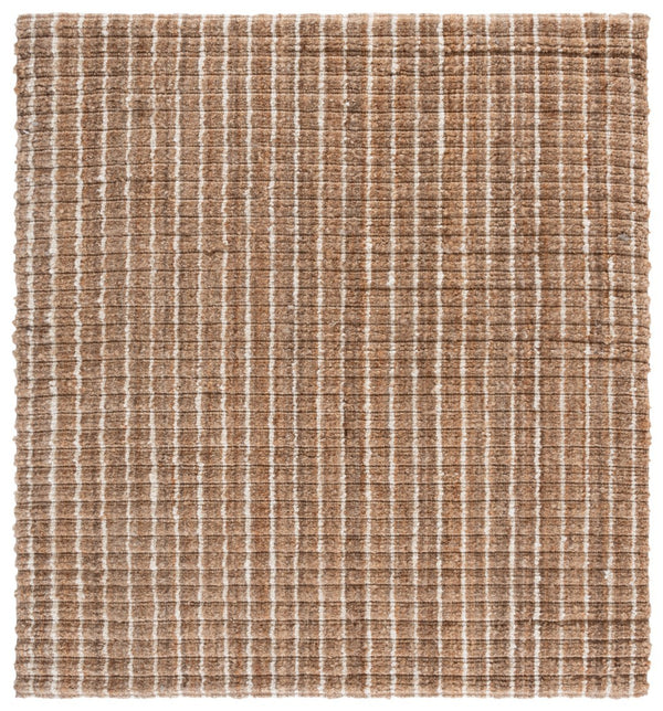 Safavieh Natural Jute Area Rug - Luxurious Contemporary Design With Earthy Elegance For Modern Spaces Natural ,Bleach Jute Nf480a-4
