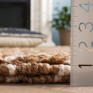 Safavieh Natural Jute Area Rug - Elegant Eco-friendly Design For Contemporary Home Decor And Comfort Natural ,Bleach Jute Nf480a-8