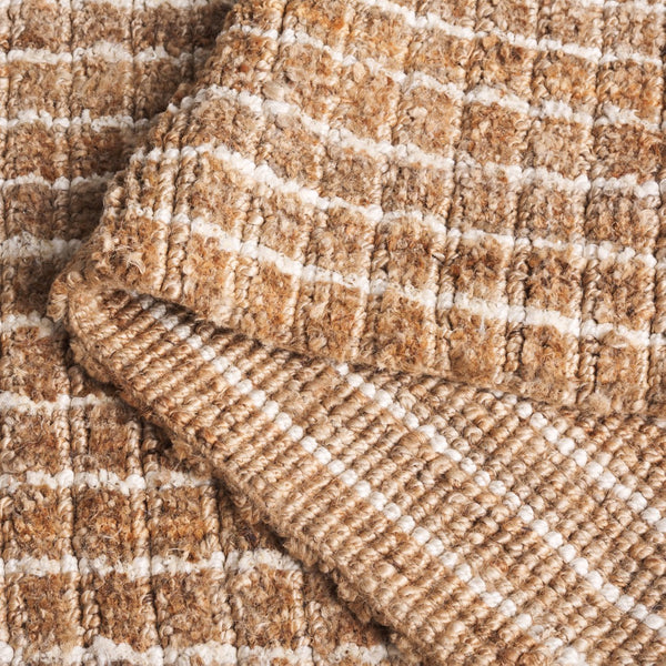 Safavieh Natural Jute Area Rug - Luxurious Contemporary Design With Earthy Elegance For Modern Spaces Natural ,Bleach Jute Nf480a-4