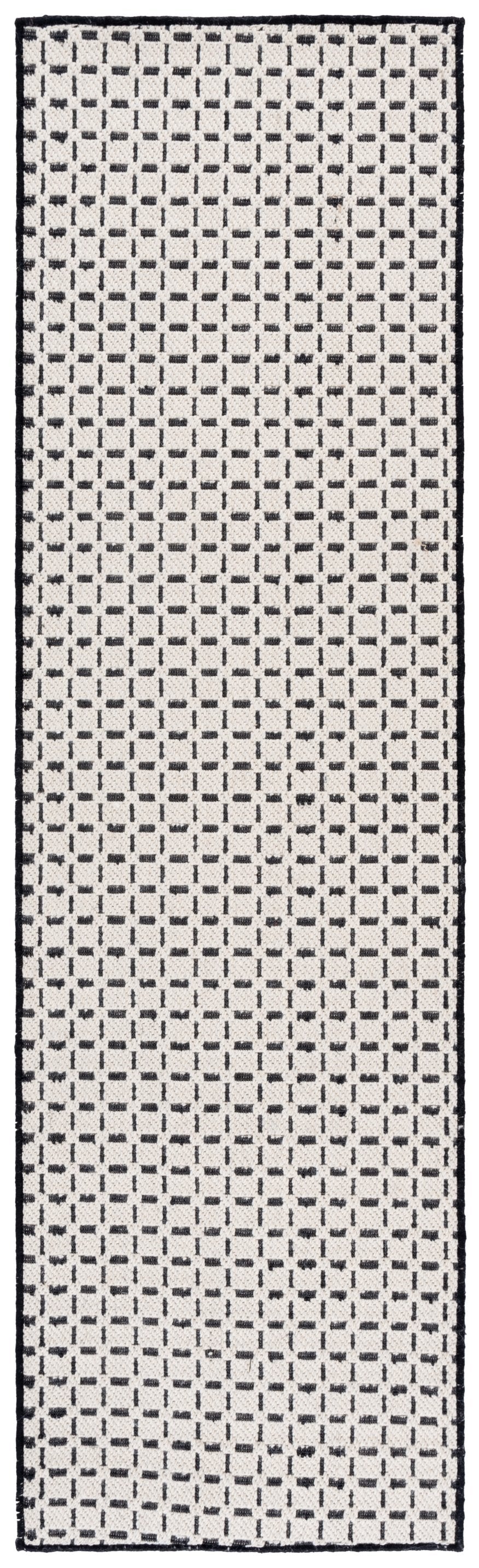 Safavieh Natural Fiber Area Rug - Timeless Elegance With Luxurious Wool Blend For Your Stylish Home Decor Ivory ,Black 71% Wool,17% Jute & 12% Polyester Nf489z-6r