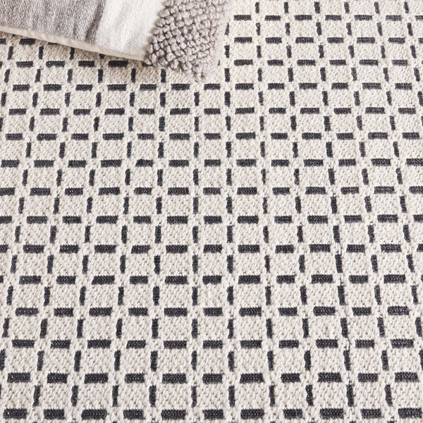 Safavieh Natural Fiber Area Rug - Timeless Elegance With Luxurious Wool Blend For Your Stylish Home Decor Ivory ,Black 71% Wool,17% Jute & 12% Polyester Nf489z-6r