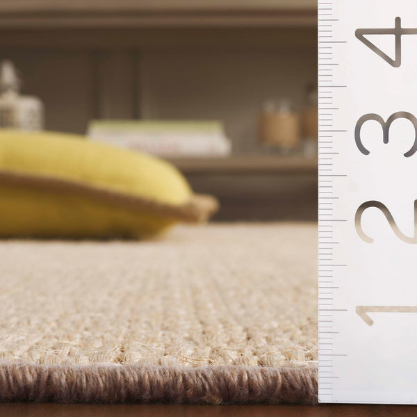 Safavieh Natural Fiber Elegant Area Rug - Sustainable, Stylish, And Durable For Home Décor & High-traffic Spaces Creme 70% Sisal & 30% Jute Nf526a-4