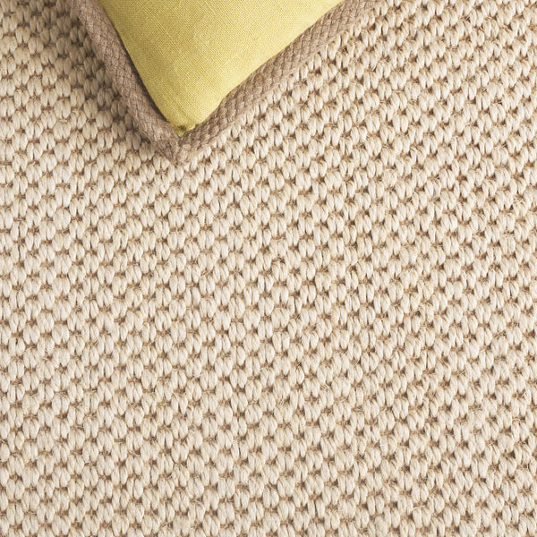 Safavieh Natural Fiber Elegant Area Rug - Sustainable, Stylish, And Durable For Home Décor & High-traffic Spaces Creme 70% Sisal & 30% Jute Nf526a-4