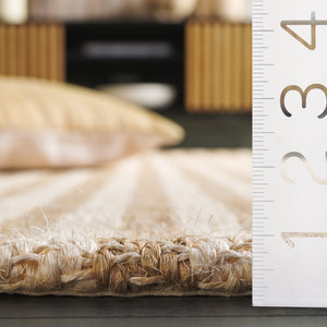 Safavieh Natural Fiber Runner Rug - Elegant Sisal Design For Corridors, Durable, Minimalist, Handcrafted Charm Natural ,Ivory Sisal Nf528b-5