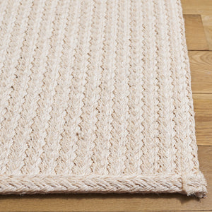 Safavieh Natural Fiber Area Rug - Elegant Sisal Design For Stylish Home Decor | Durable Powerloom Weave Ivory Sisal Nf529a-8
