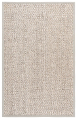 Safavieh Natural Handcrafted Jacquard Sisal Area Rug In Coastal Grey — Durable Low-Profile Texture For High-Traffic Rooms 9'-0" x 12'-0" NF532F-9