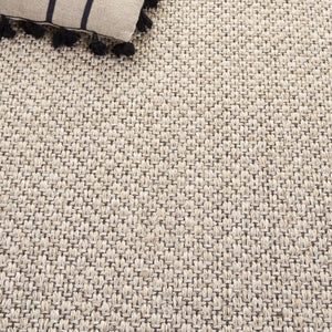 Safavieh Natural Sisal Area Rug Marble Black — Handcrafted Jacquard Weave, Durable Low-Profile 8X10 Rug 9'-0" x 12'-0" NF533Z-9