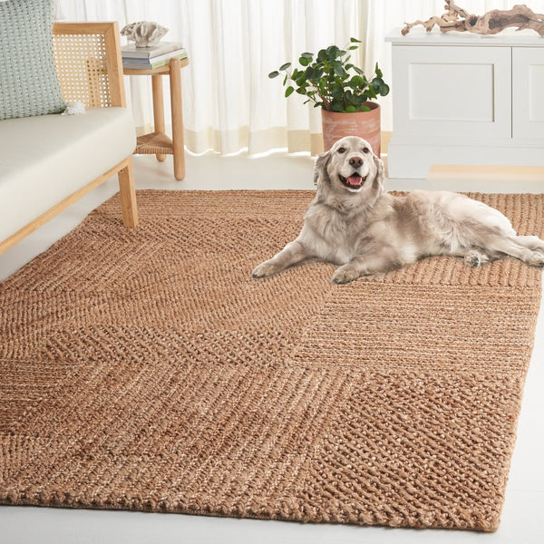Safavieh Natural Fiber Hand-woven Area Rug - Timeless Elegance And Organic Charm For Your Living Space Natural 90% Indian Hemp 10% Cotton Nf554a-3