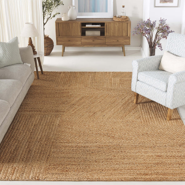 Safavieh Natural Fiber Hand-woven Area Rug - Timeless Elegance And Organic Charm For Your Living Space Natural 90% Indian Hemp 10% Cotton Nf554a-3