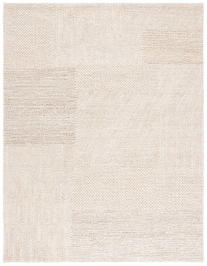 Safavieh Natural Fiber Hand-woven Area Rug - Timeless Elegance And Organic Charm For Your Living Space Bleach ,Ivory 90% Indian Hemp 10% Cotton Nf554b-5