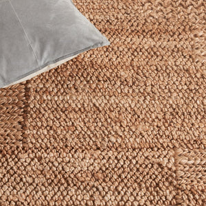 Safavieh Natural Fiber Area Rug - Handwoven Elegance From India, Durable Hemp Blend, Earthy Aesthetic For Home Natural 90% Indian Hemp 10% Cotton Nf555a-4