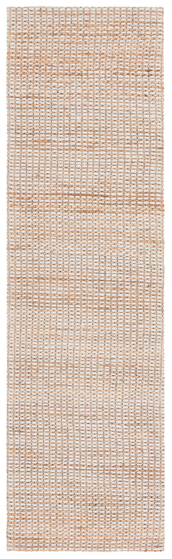 Safavieh Natural Runner Rug - Elegant Jacquard Weave In Soft Jute, Wool & Cotton Blend For Luxurious Spaces Natural ,Ivory 65% Jute,20% Wool,13% Cotton,2% Polyester Nf557a-28