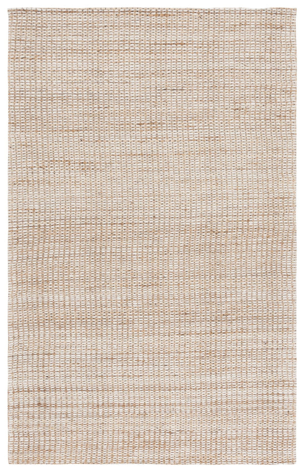 Safavieh Natural Runner Rug - Elegant Jacquard Weave In Soft Jute, Wool & Cotton Blend For Luxurious Spaces Natural ,Ivory 65% Jute,20% Wool,13% Cotton,2% Polyester Nf557a-5
