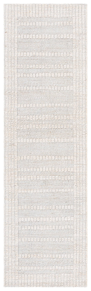 Safavieh Natural Fiber Runner Area Rug - Eco-friendly, Luxurious Design With Artisan Charm For Elegant Spaces Ivory 80% Hemp,15% Cotton,5% Polyester Nf558a-28