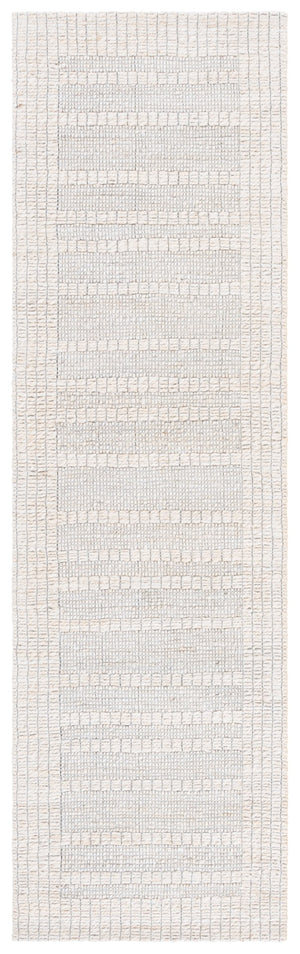 Safavieh Natural Fiber Area Rug - Elegant Jacquard Weave, Luxurious Comfort, Durable Natural Materials, 3/8” Height Ivory 80% Hemp,15% Cotton,5% Polyester Nf558a-6sq