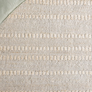 Safavieh Natural Fiber Area Rug - Elegant Jacquard Weave, Luxurious Comfort, Durable Natural Materials, 3/8” Height Ivory 80% Hemp,15% Cotton,5% Polyester Nf558a-6sq